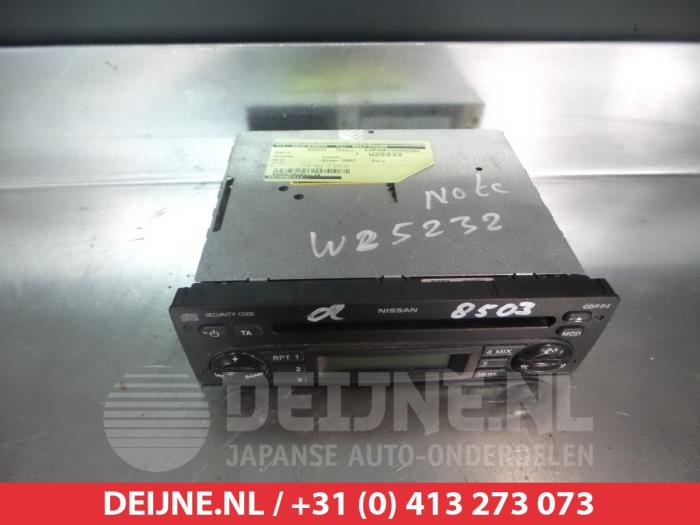 Nissan Note Radio O312950