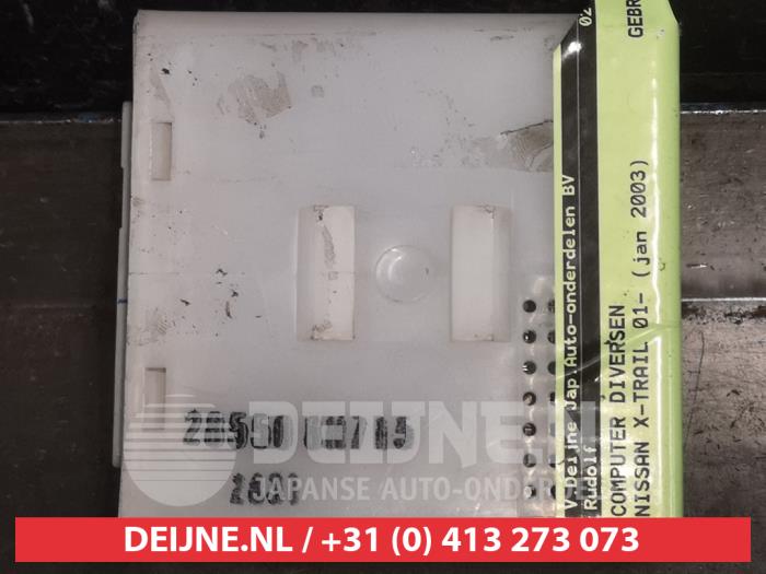 Gebruikte Computer Diversen Nissan X-Trail (T30) 2.2 Di 4x4 Prijs € 25,00 Margeregeling aangeboden door V.Deijne Jap.Auto-onderdelen BV