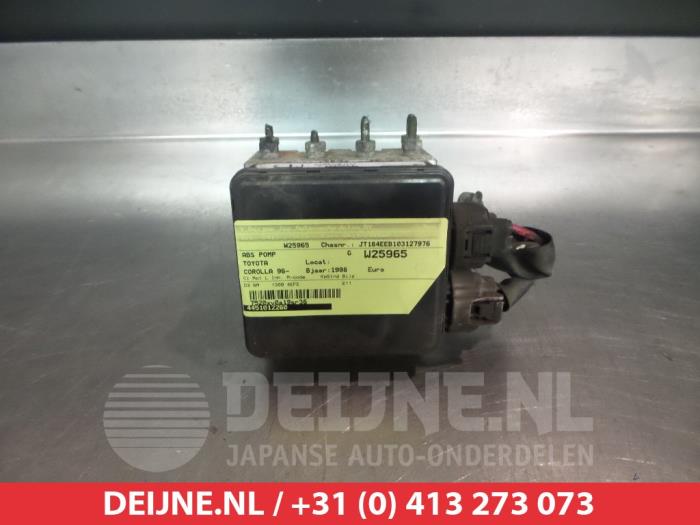 Gebruikte ABS Pomp Toyota Corolla (E11) 1.3 16V Prijs € 40,00 Margeregeling aangeboden door V.Deijne Jap.Auto-onderdelen BV