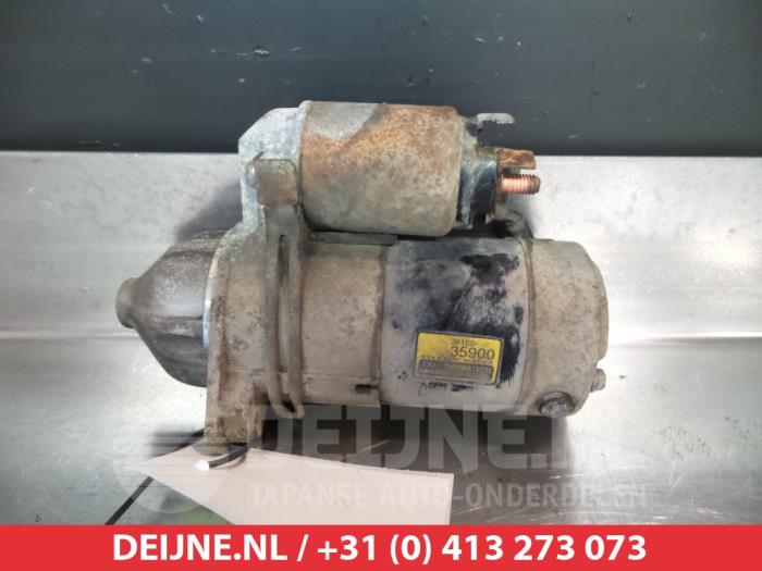 Gebruikte Startmotor Kia Sorento I (JC) 3.5 V6 24V Prijs € 30,00 Margeregeling aangeboden door V.Deijne Jap.Auto-onderdelen BV