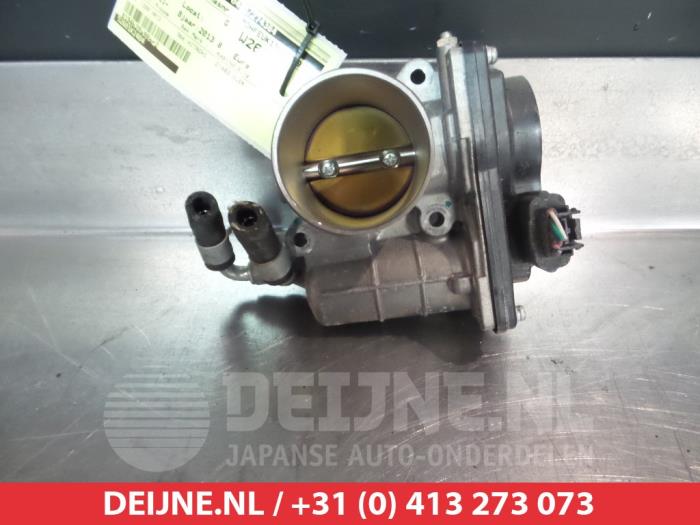 Gebruikte Gasklephuis Nissan Micra (K13) 1.2 12V DIG-S Prijs € 50,00 Margeregeling aangeboden door V.Deijne Jap.Auto-onderdelen BV