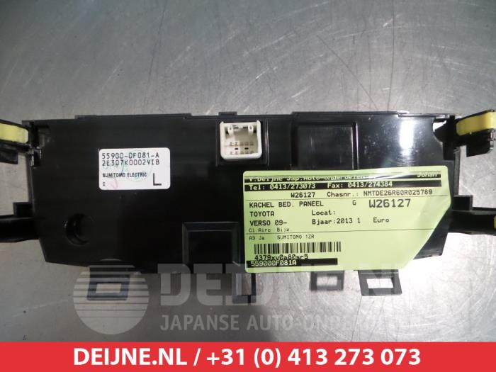 Toyota Verso Heater control panel O306461