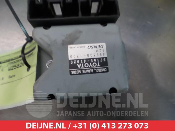 Toyota Prius Kachel Weerstand O368336