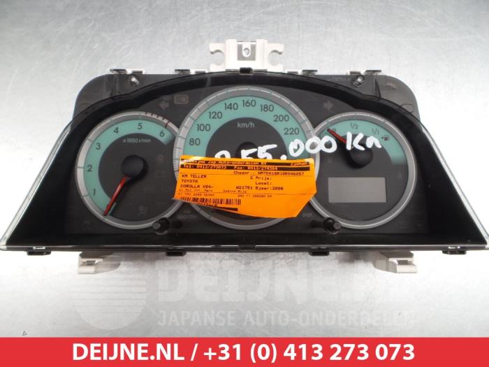 Toyota Corolla Verso Kilometerteller KM O305107