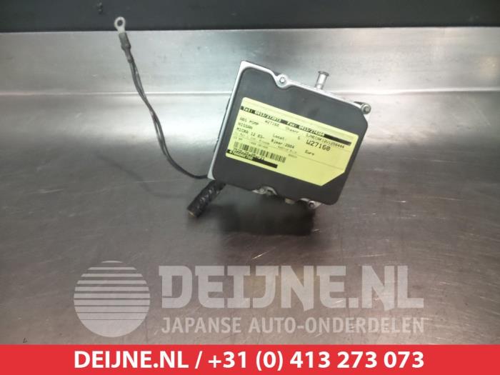 Gebruikte ABS Pomp Nissan Micra (K12) 1.4 16V Prijs € 50,00 Margeregeling aangeboden door V.Deijne Jap.Auto-onderdelen BV