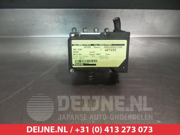 Gebruikte ABS Pomp Mazda MX-5 (NC) 1.8i 16V Prijs € 150,00 Margeregeling aangeboden door V.Deijne Jap.Auto-onderdelen BV