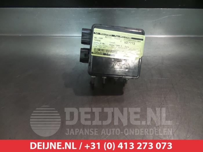 Gebruikte ABS Pomp Toyota Corolla (E11) 1.6 16V Prijs € 40,00 Margeregeling aangeboden door V.Deijne Jap.Auto-onderdelen BV