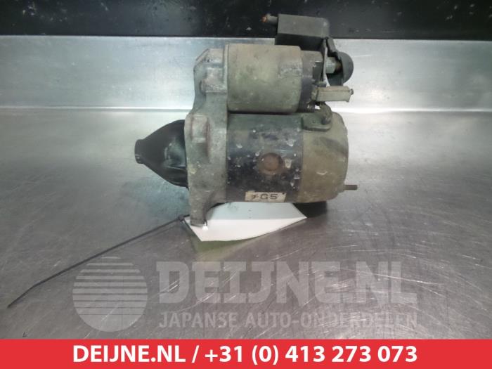Gebruikte Startmotor Mazda 323 F (BA14) 1.5i GLX,GT 16V Prijs € 25,00 Margeregeling aangeboden door V.Deijne Jap.Auto-onderdelen BV