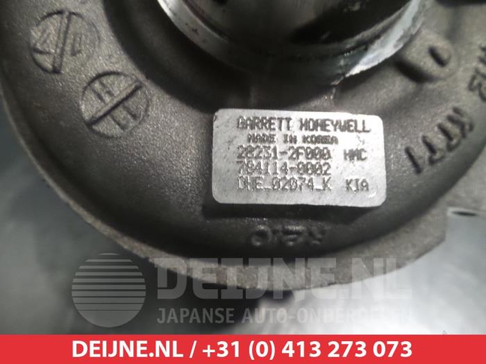 Gebruikte G-lader Hyundai IX35 Prijs € 250,00 Margeregeling aangeboden door V.Deijne Jap.Auto-onderdelen BV