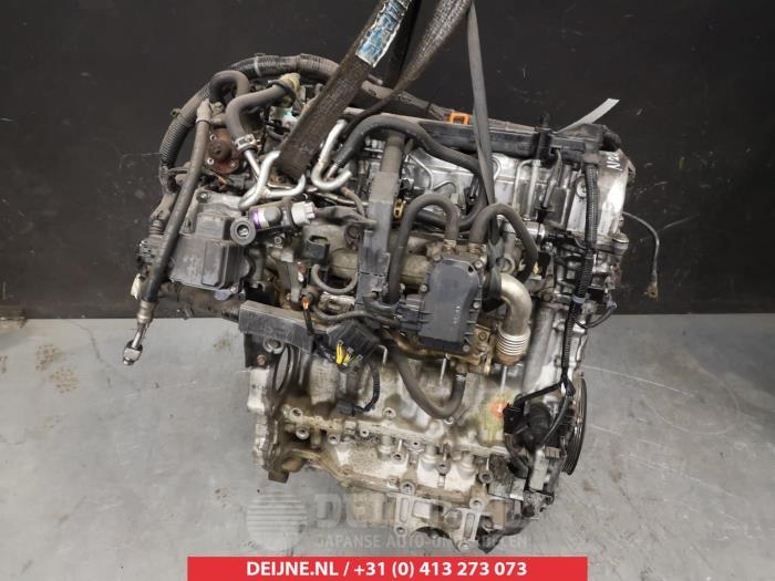 Motor van een Honda Accord (CU) 2.2 i-DTEC 16V 2008