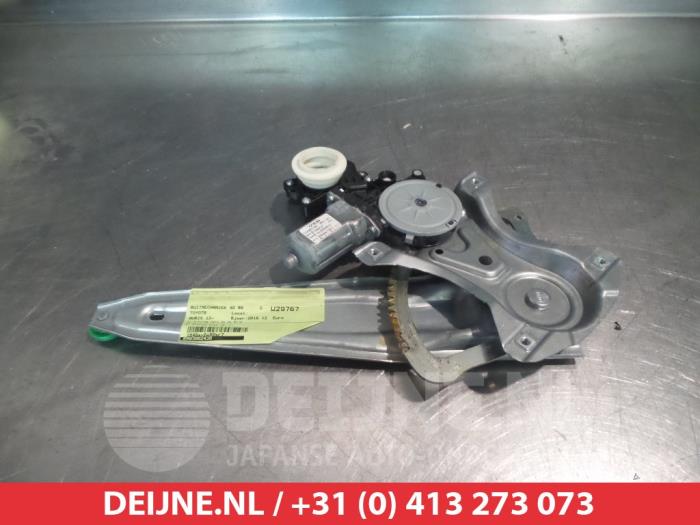Toyota Auris Rear door window mechanism 4-door, right O291791