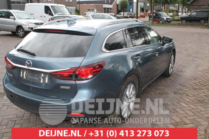 Mazda 6 Türscheibe 4-türig rechts hinten O288121