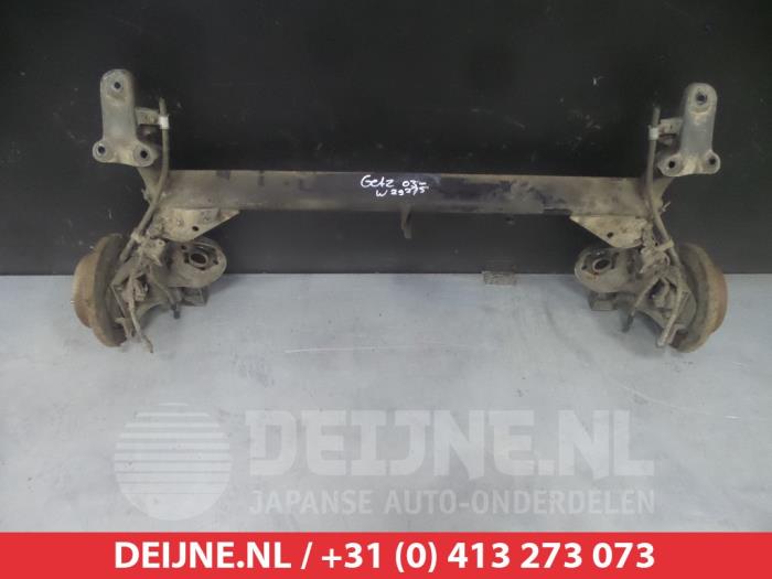 Hyundai Getz Hinterachse Vorderradantrieb O375393