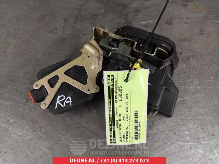 Hyundai Terracan Deurslot Mechaniek 4Deurs rechts-achter O281384