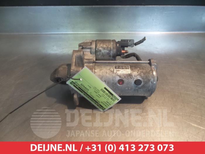 Gebruikte Startmotor Chevrolet Orlando (YYM/YYW) 2.0 D 16V Prijs € 40,00 Margeregeling aangeboden door V.Deijne Jap.Auto-onderdelen BV