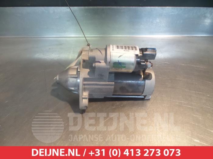 Gebruikte Startmotor Hyundai i20 (GBB) 1.2i 16V Prijs € 25,00 Margeregeling aangeboden door V.Deijne Jap.Auto-onderdelen BV