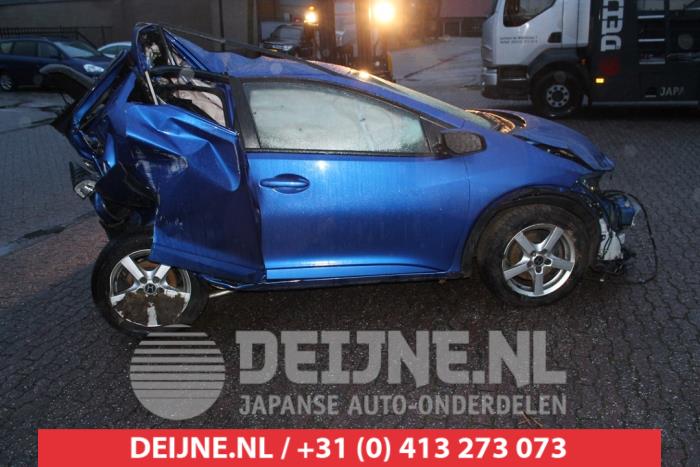 Honda Civic Door window 4-door, front right O274992