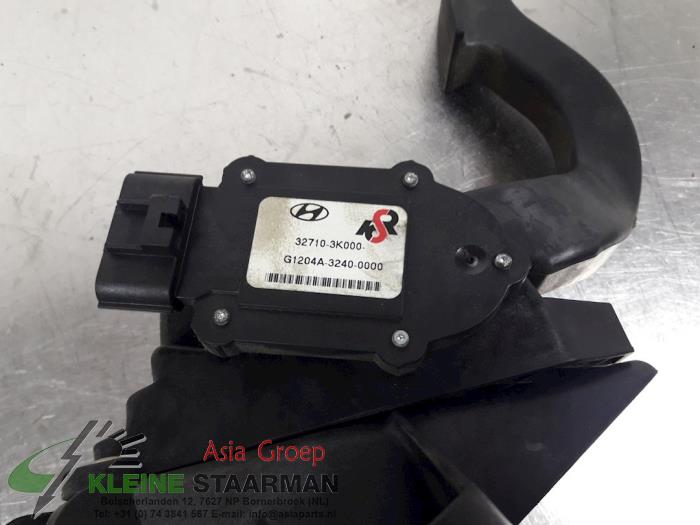 Gaspedaalpositie Sensor van een Hyundai Sonata 2.4 16V CVVT 2007
