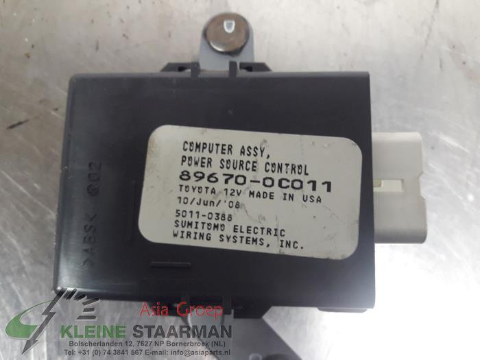 Computer Diversen van een Toyota Tundra (K5/K6) 5.7 V8 32V Dual VVT-I 4WD 2010