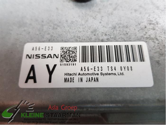 Kontaktslot + computer van een Nissan Micra (K13) 1.2 12V 2011