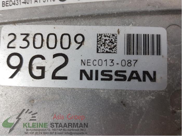 Contactslot + computer van een Nissan Qashqai (J11) 1.6 DIG-T 163 16V 2015