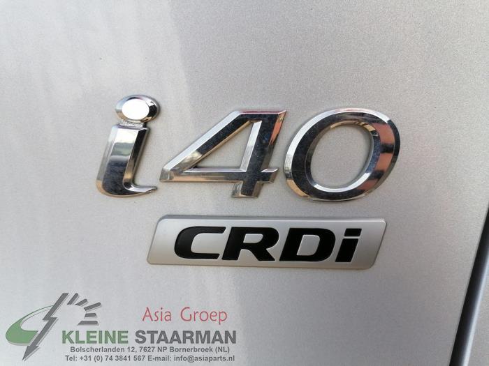Kachel Weerstand van een Hyundai i40 CW (VFC) 1.7 CRDi 16V 2016