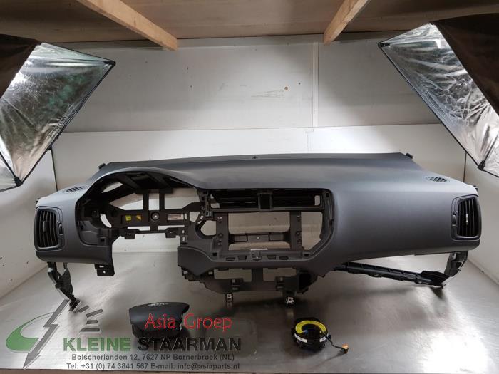 Airbag Set+Module van een Kia Rio III (UB) 1.2 CVVT 16V 2012