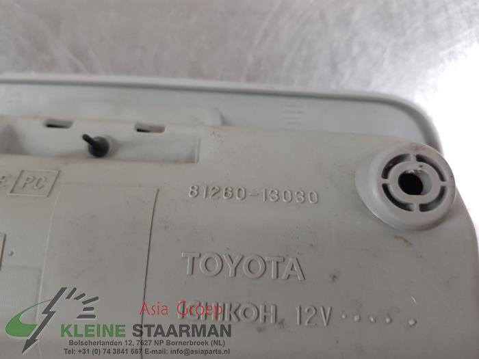 Binnenverlichting voor van een Toyota Corolla Verso (E12) 1.8 16V VVT-i 2003