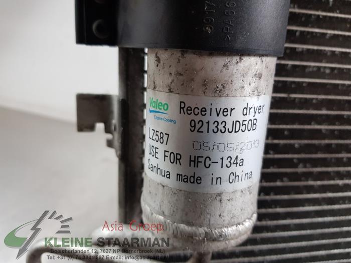 Airco Radiateur van een Nissan Qashqai (J10) 1.5 dCi DPF 2012
