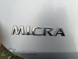 Gebruikte Motorkap Scharnier Nissan Micra (K13) 1.2 12V Prijs op aanvraag aangeboden door Kleine Staarman B.V. Autodemontage