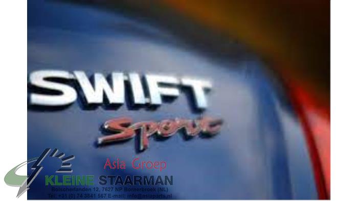 Gasdemperset Achterklep van een Suzuki Swift (ZA/ZC/ZD) 1.6 Sport VVT 16V 2014