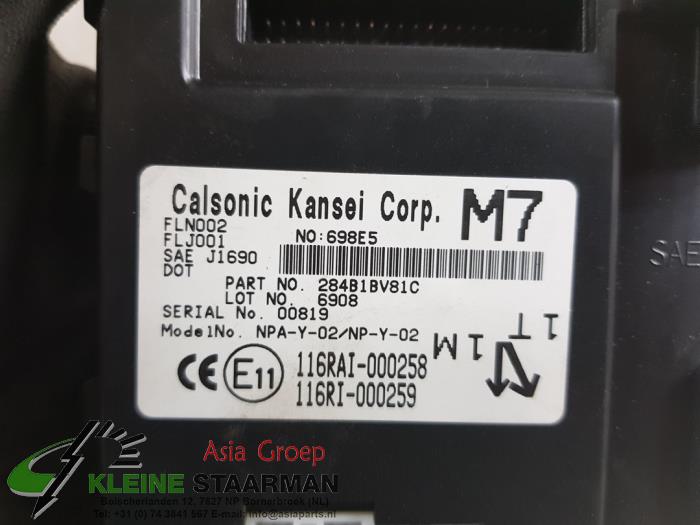 Computer Body Control van een Nissan Juke (F15) 1.2 DIG-T 12V 2017