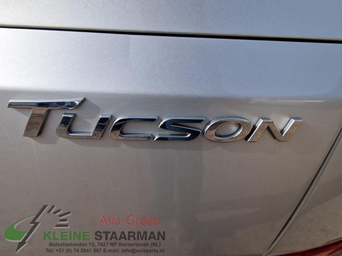Draagarm onder rechts-achter van een Hyundai Tucson (TL) 1.7 CRDi 16V 2WD 2017