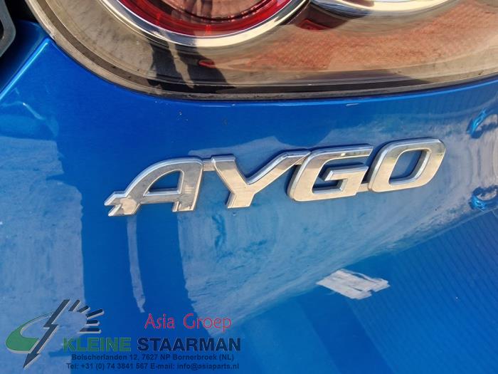 Vulpijp Brandstoftank van een Toyota Aygo (B10) 1.0 12V VVT-i 2011