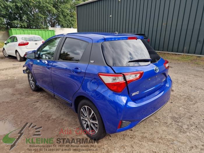 Carrosserie Hoek links-achter van een Toyota Yaris III (P13) 1.5 16V Hybrid 2019