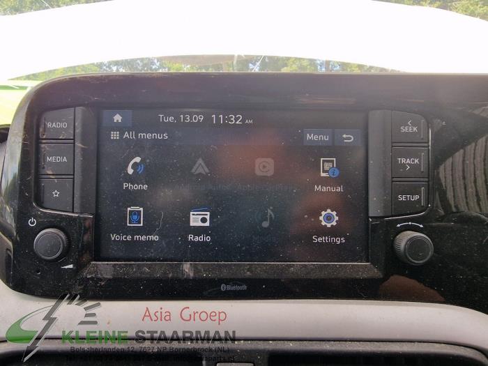 Radio van een Hyundai i10 1.2 16V 2021