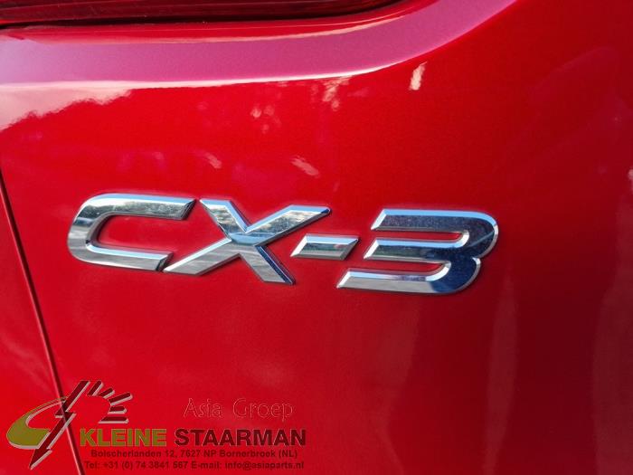 Set Gasdempers Achterklep van een Mazda CX-3 2.0 SkyActiv-G 120 2017