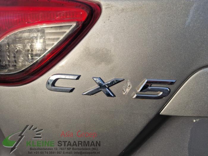 Amortisseur links-achter van een Mazda CX-5 (KE,GH) 2.2 SkyActiv-D 150 16V 2WD 2015