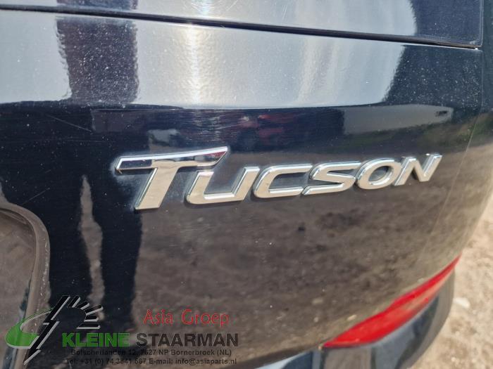 Set Gasdempers Achterklep van een Hyundai Tucson (TL) 1.7 CRDi 16V 2WD 2017