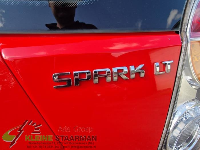 Ruitmechaniek 4Deurs links-achter van een Chevrolet Spark (M300) 1.2 16V 2011