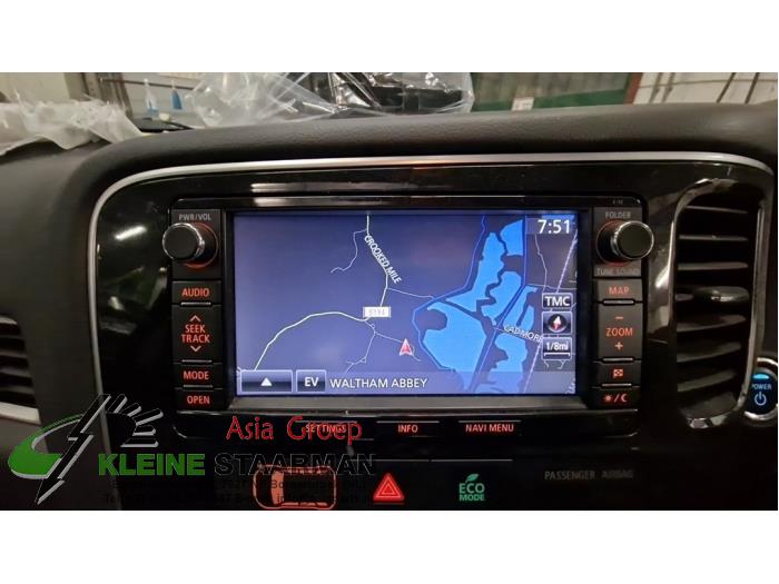 Navigatie Systeem van een Mitsubishi Outlander (GF/GG) 2.0 16V PHEV 4x4 2015