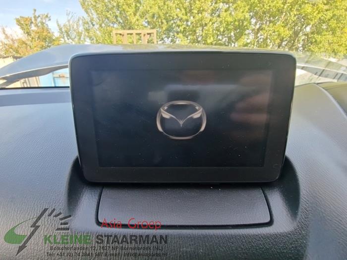 Navigatie Systeem van een Mazda CX-3 2.0 SkyActiv-G 120 2019