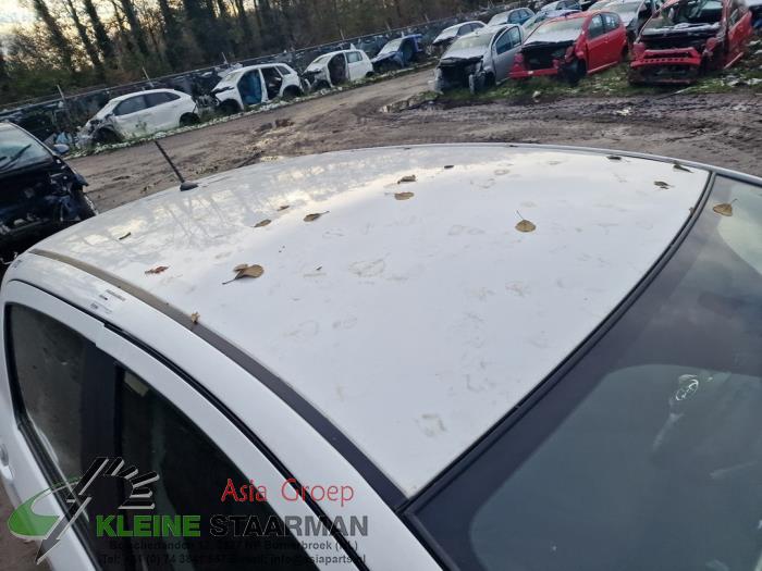 Dak van een Toyota Yaris III (P13) 1.5 16V Hybrid 2015