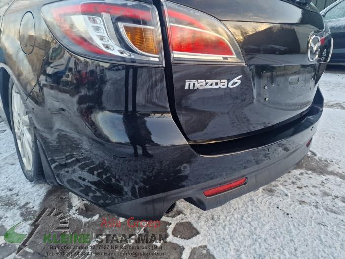Achterbumper van een Mazda 6 SportBreak (GH19/GHA9) 2.0i 16V S-VT 2012