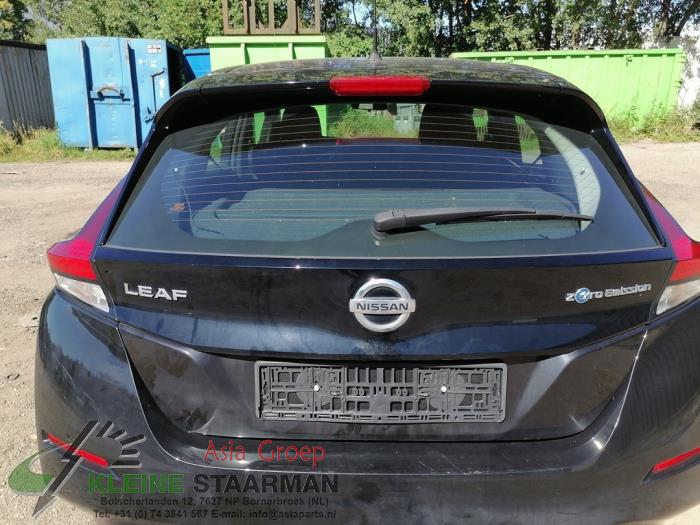 Achterklep van een Nissan Leaf (ZE1) 40kWh 2018