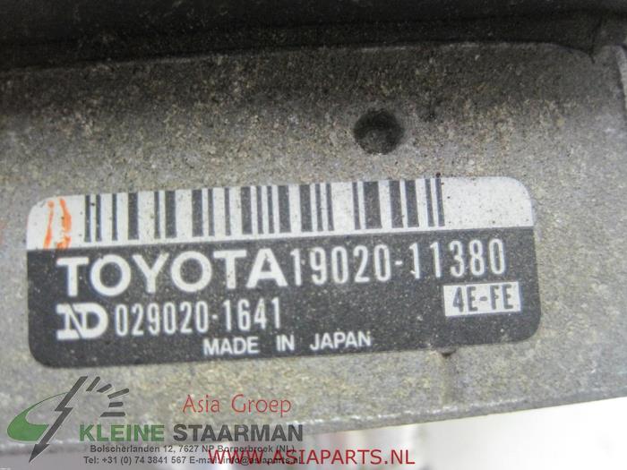 Delco van een Toyota Starlet (EP9) 1.3,XLi,GLi 16V 1999