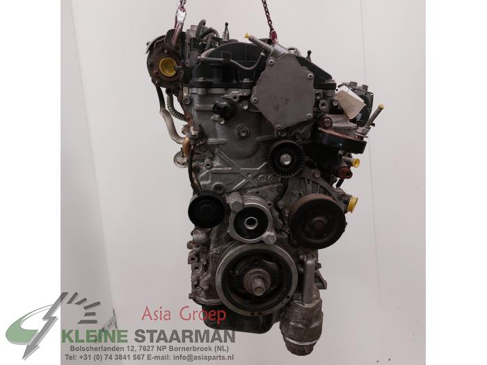 Motor van een Toyota Auris (E15) 2.0 D-4D-F 16V 2011