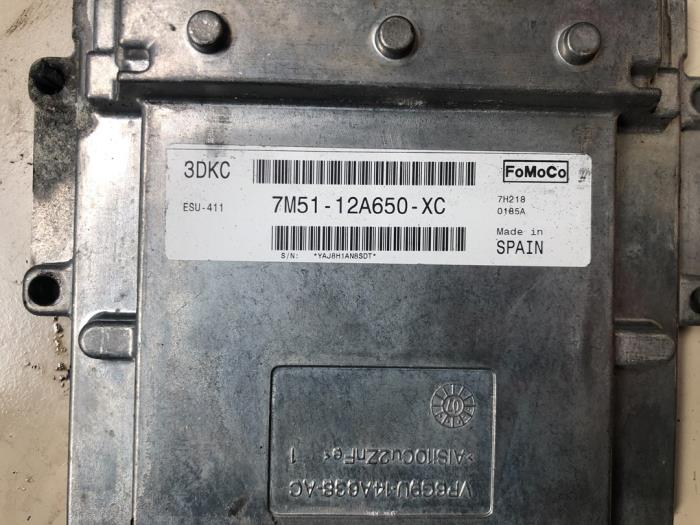 Elektronisch kontaktslot van een Ford C-Max (DM2) 2.0 16V 2007