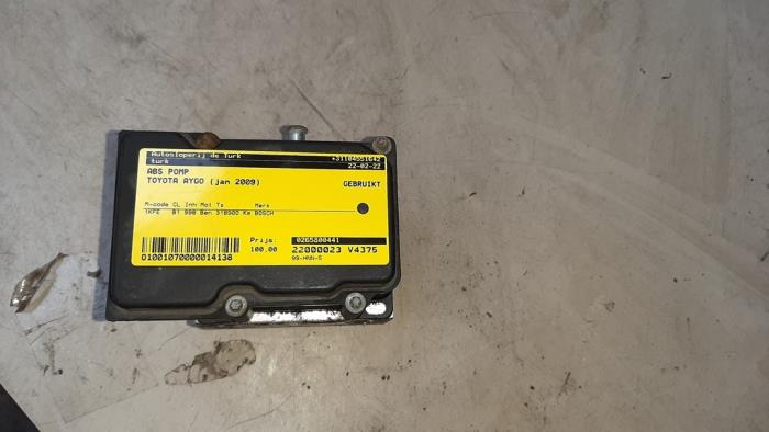 Gebruikte ABS Pomp Toyota Aygo (B10) 1.0 12V VVT-i Prijs € 3,63 Inclusief btw aangeboden door Autosloperij de Turk
