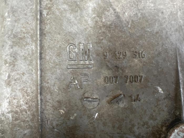 Carterpan van een Opel Corsa C (F08/68) 1.2 16V 2006